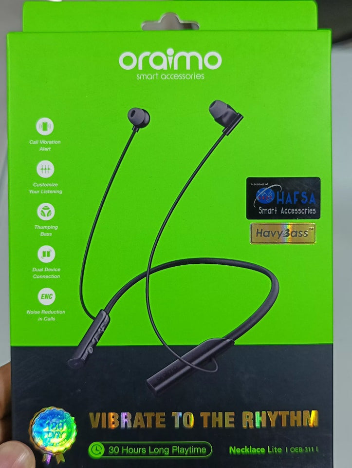 oraimo Neckband Earphones