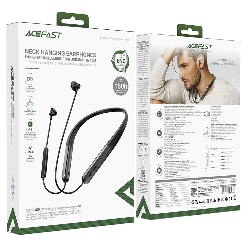 ACEFAST N1 ENC Bluetooth Earphones