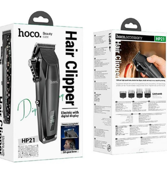 Hair clipper from Hoco, 1-year warranty, HP21