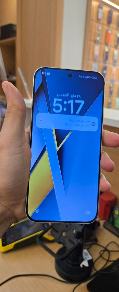 صورة حقيقية لواجهة هاتف بوكو F8 Ultra المستعمل