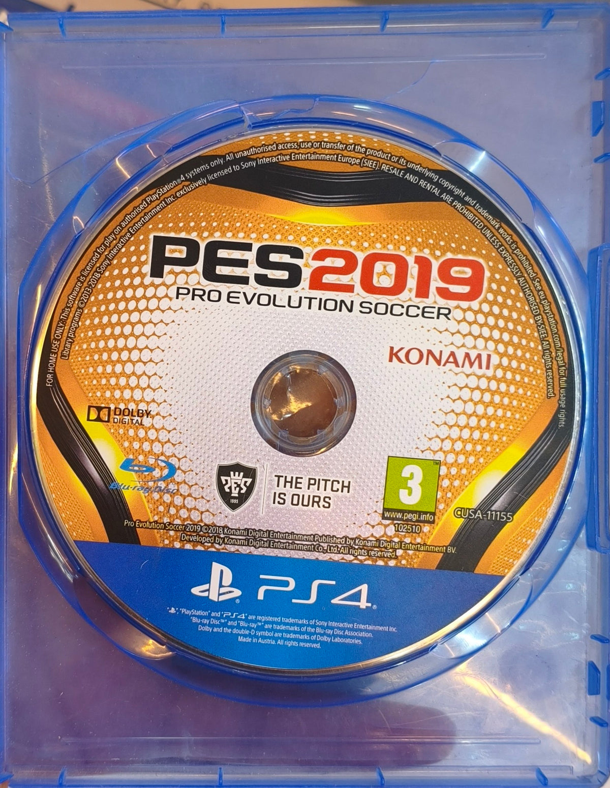 PES 2019 – بيس 2019 PS4 مستعمل
