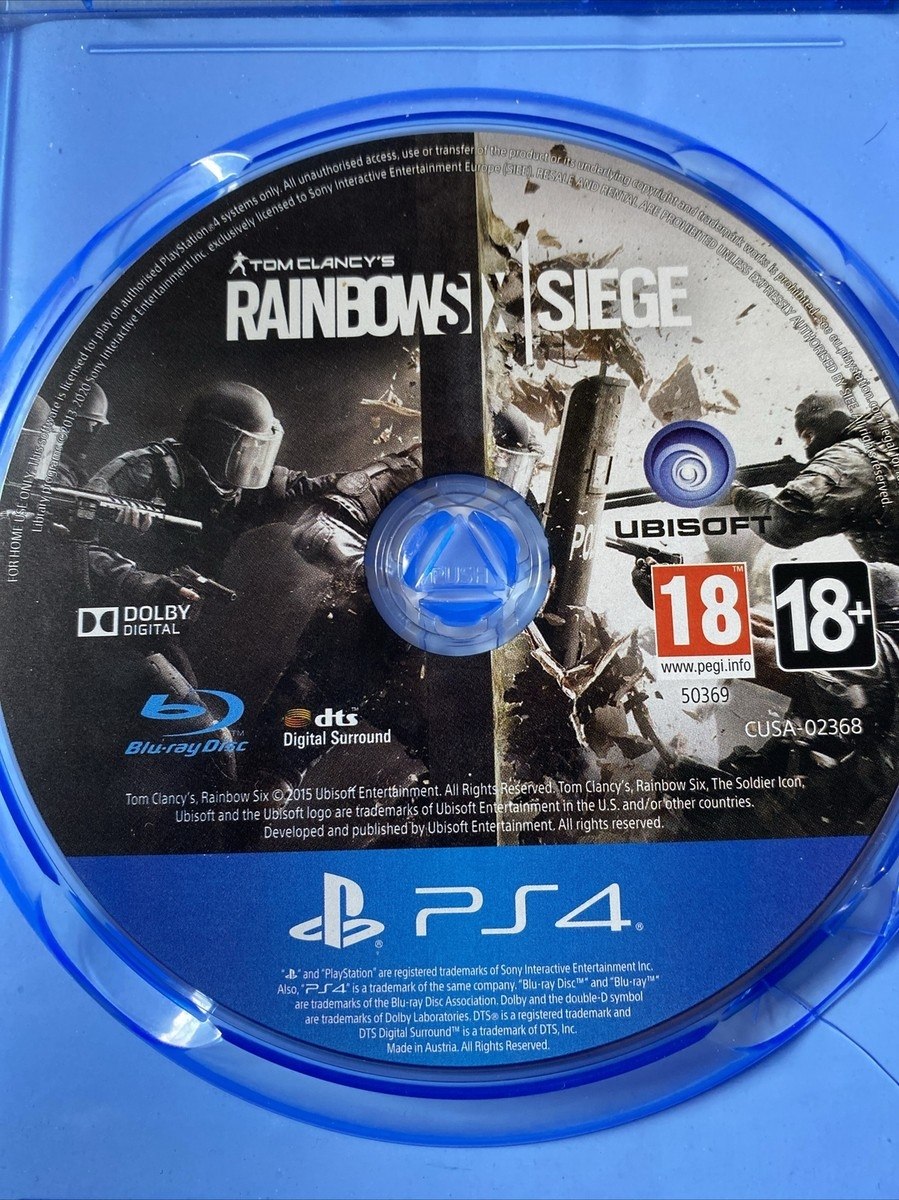 Rainbow Six Siege – رينبو سكس سيج PS4 مستعمل