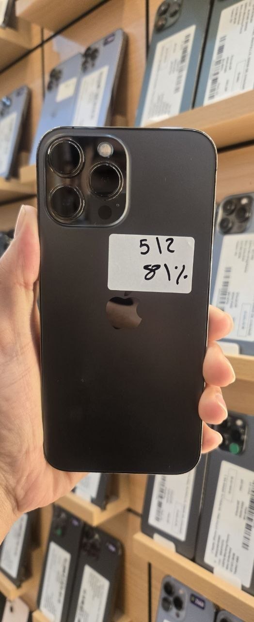 آيفون 13 برو ماكس مستعمل 512GB أمريكي LL/A بطارية 81% نظافة 100% | iPhone 13 Pro Max