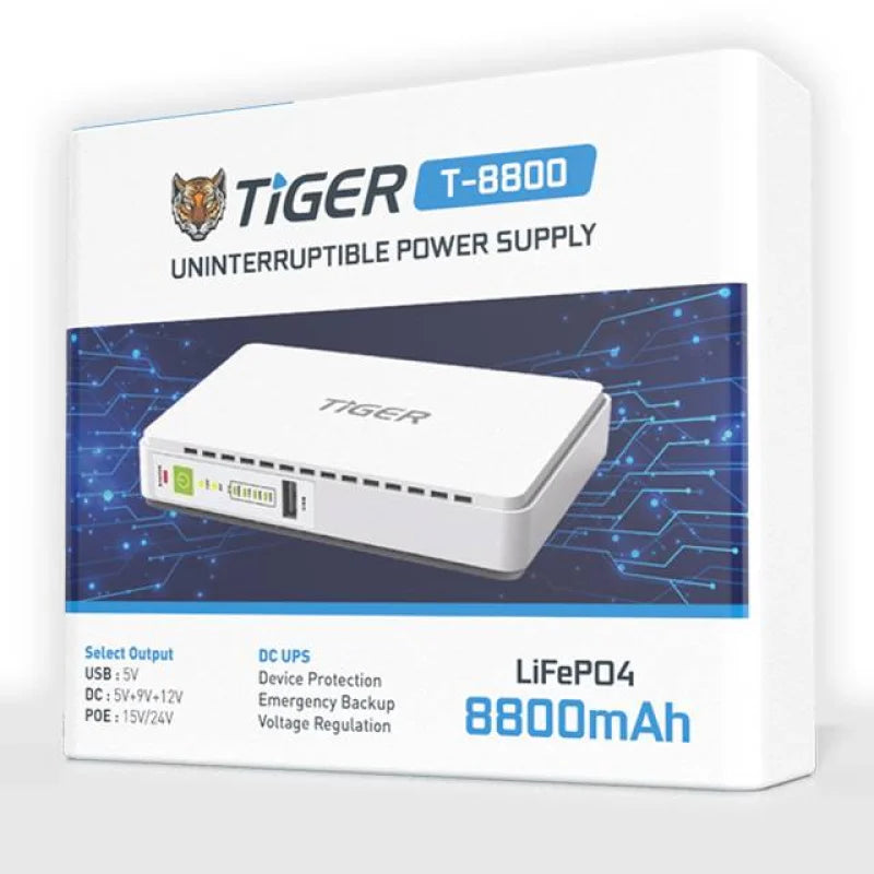 ups tiger 8800ah راوتر